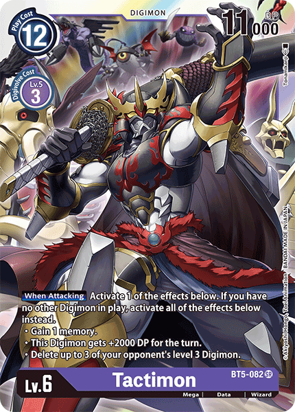 Image of Tactimon [BT5-082] [Battle of Omni]