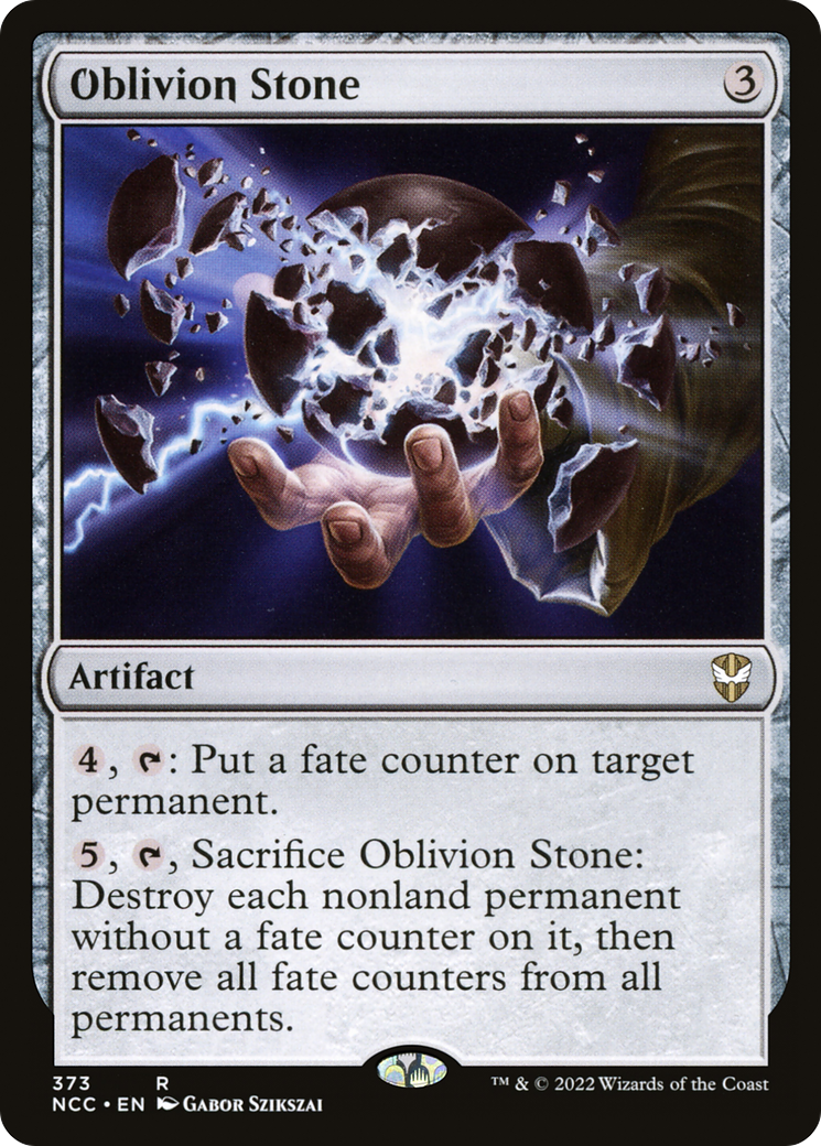 Image of Oblivion Stone [Streets of New Capenna Commander]