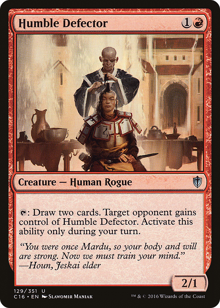 Image of Humble Defector [Commander 2016]