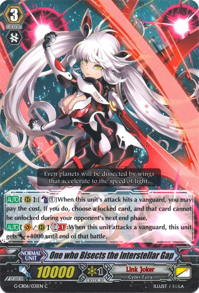 Image of One who Bisects the Intersteller Gap (G-CB06/031EN) [Rondeau of Chaos and Salvation]