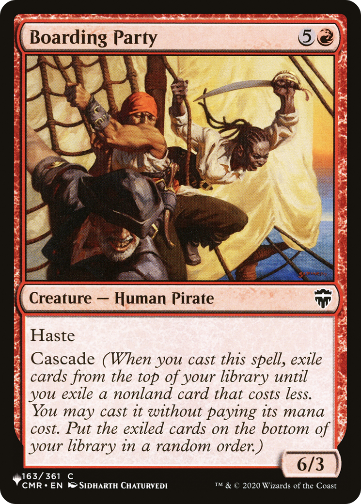 Image of Boarding Party [The List]