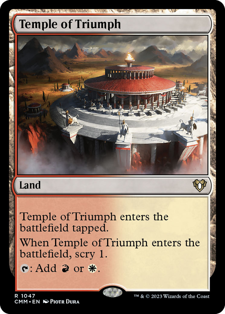 Image of Temple of Triumph [Commander Masters]