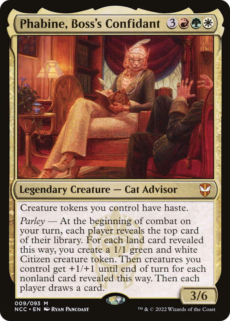 Image of Phabine, Boss's Confidant [Streets of New Capenna Commander]