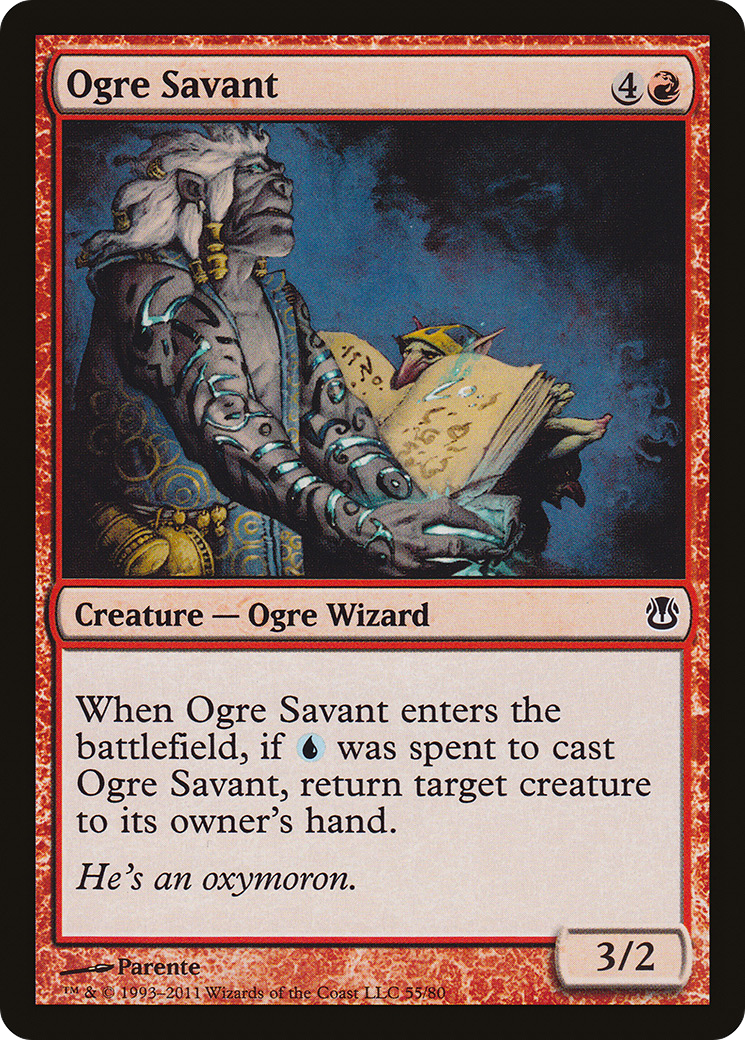 Image of Ogre Savant [Duel Decks: Ajani vs. Nicol Bolas]