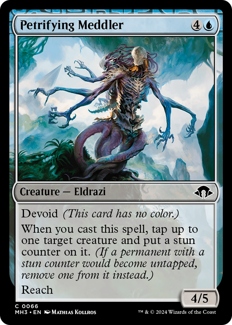 Image of Petrifying Meddler [Modern Horizons 3]