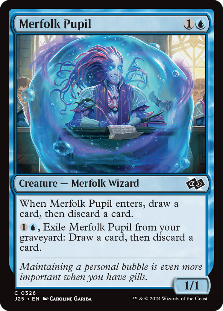 Image of Merfolk Pupil [Foundations Jumpstart]