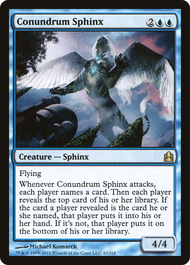 Image of Conundrum Sphinx [Commander 2011]