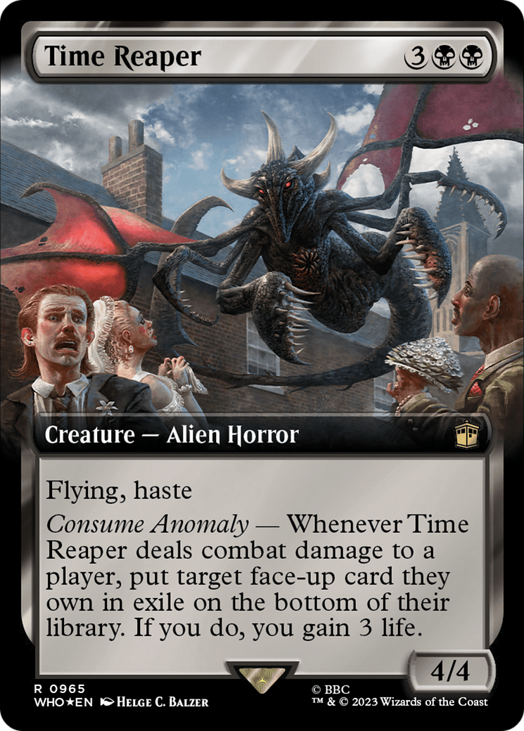 Image of Time Reaper (Extended Art) (Surge Foil) [Doctor Who]