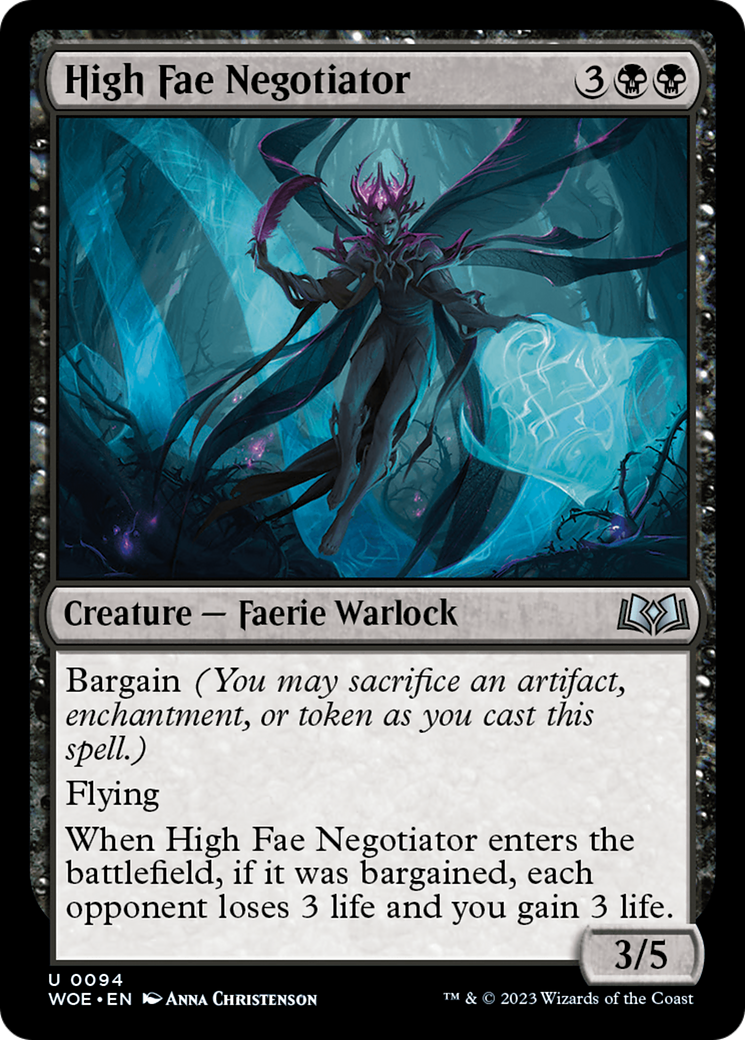 Image of High Fae Negotiator [Wilds of Eldraine]