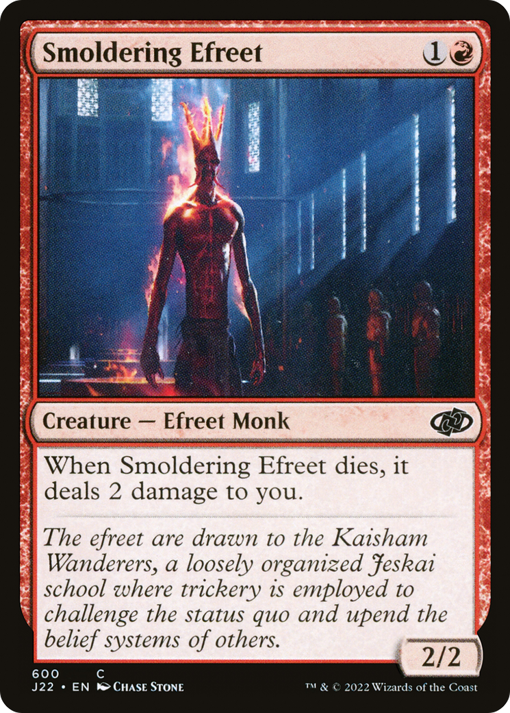 Image of Smoldering Efreet [Jumpstart 2022]
