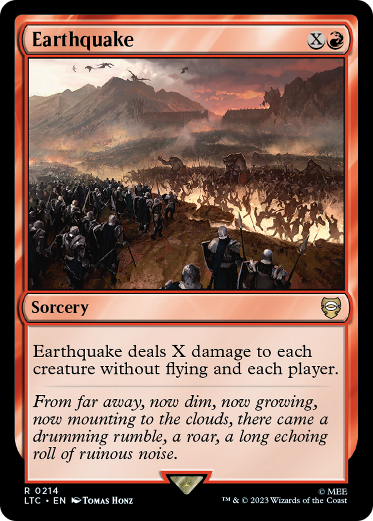 Image of Earthquake [The Lord of the Rings: Tales of Middle-Earth Commander]