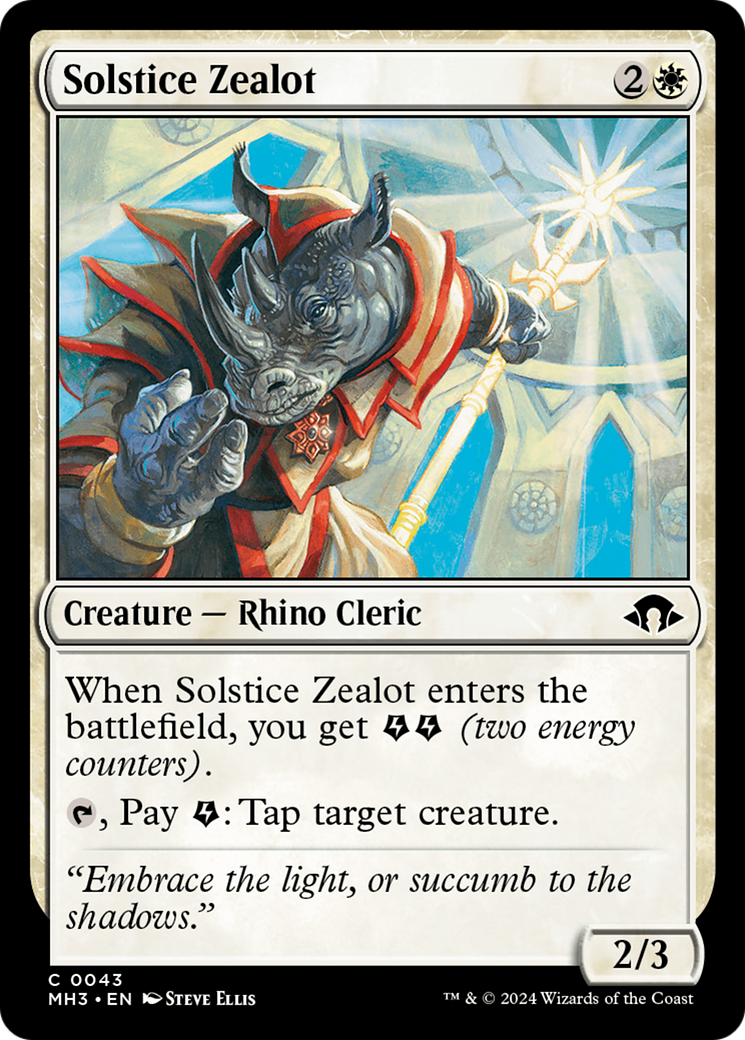 Image of Solstice Zealot [Modern Horizons 3]