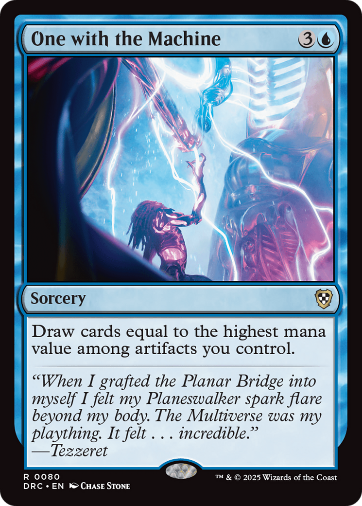 Image of One with the Machine [Aetherdrift Commander]