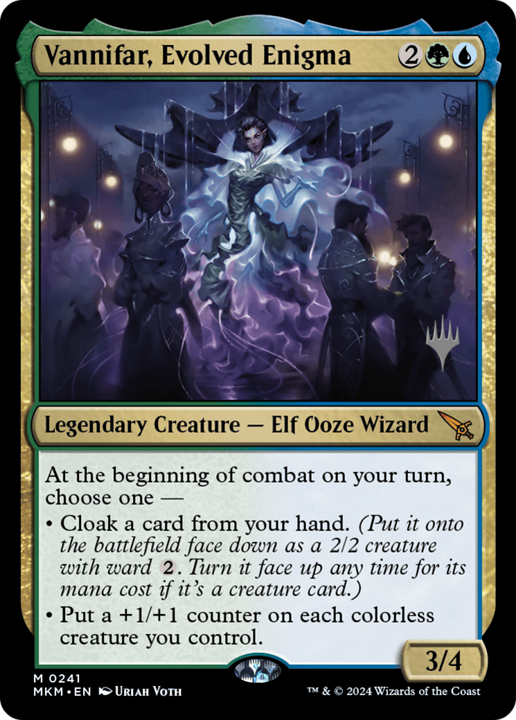 Image of Vannifar, Evolved Enigma (Promo Pack) [Murders at Karlov Manor Promos]