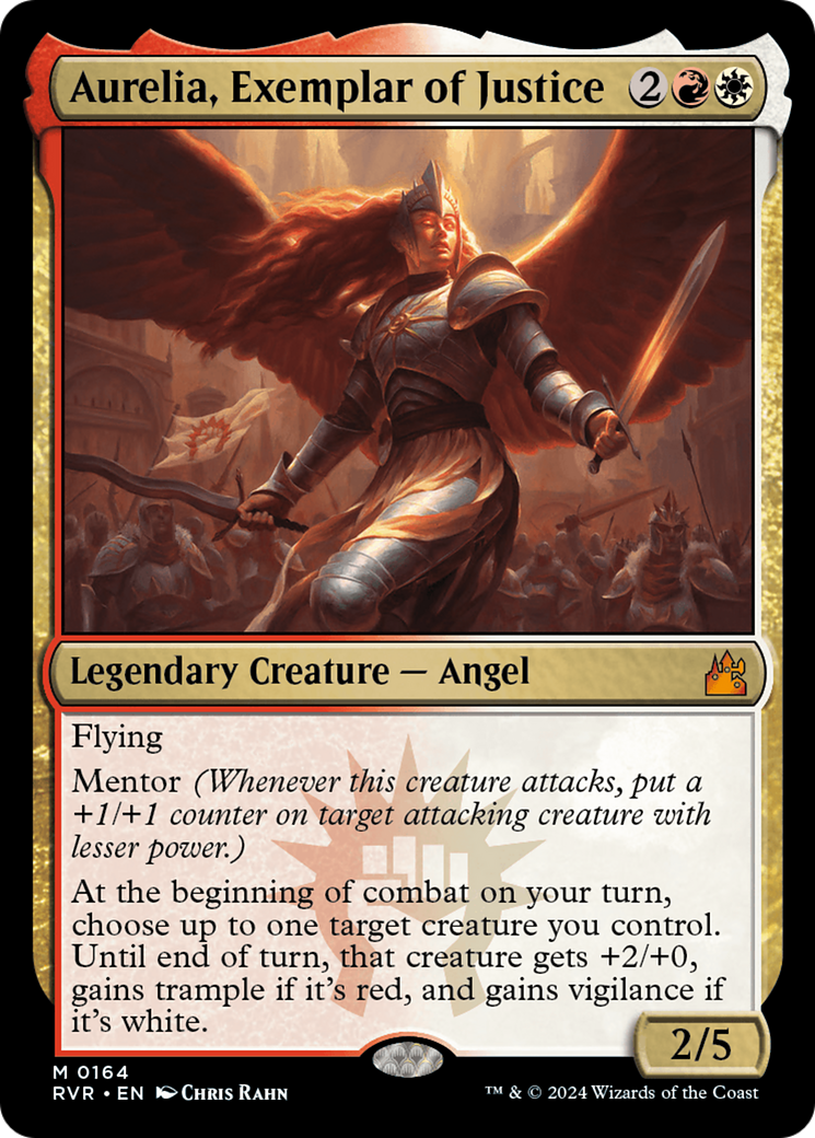 Image of Aurelia, Exemplar of Justice [Ravnica Remastered]