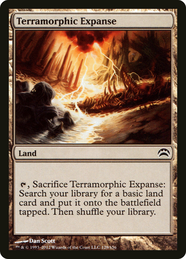 Image of Terramorphic Expanse (PC2-129) - Planechase 2012 Foil
