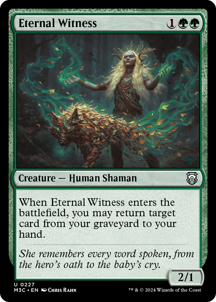 Image of Eternal Witness [Modern Horizons 3 Commander]