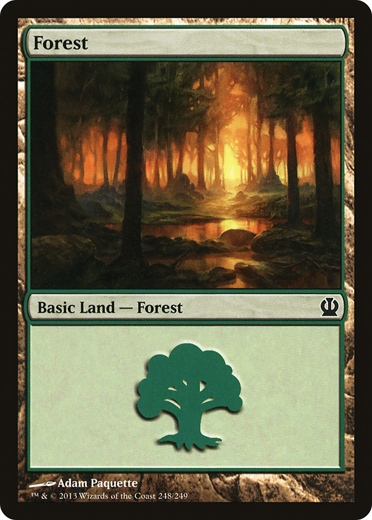 Image of Forest (248) [Theros]