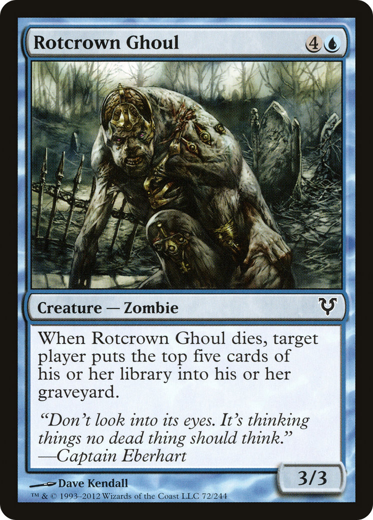 Image of Rotcrown Ghoul [Avacyn Restored]