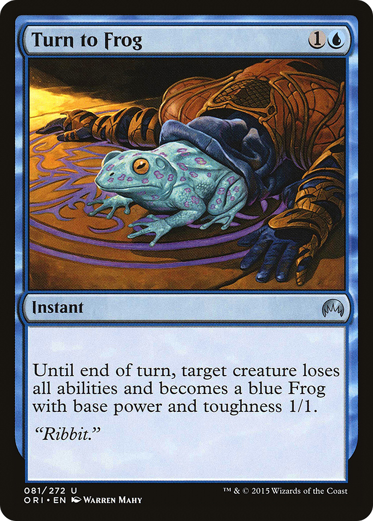 Image of Turn to Frog [Magic Origins]