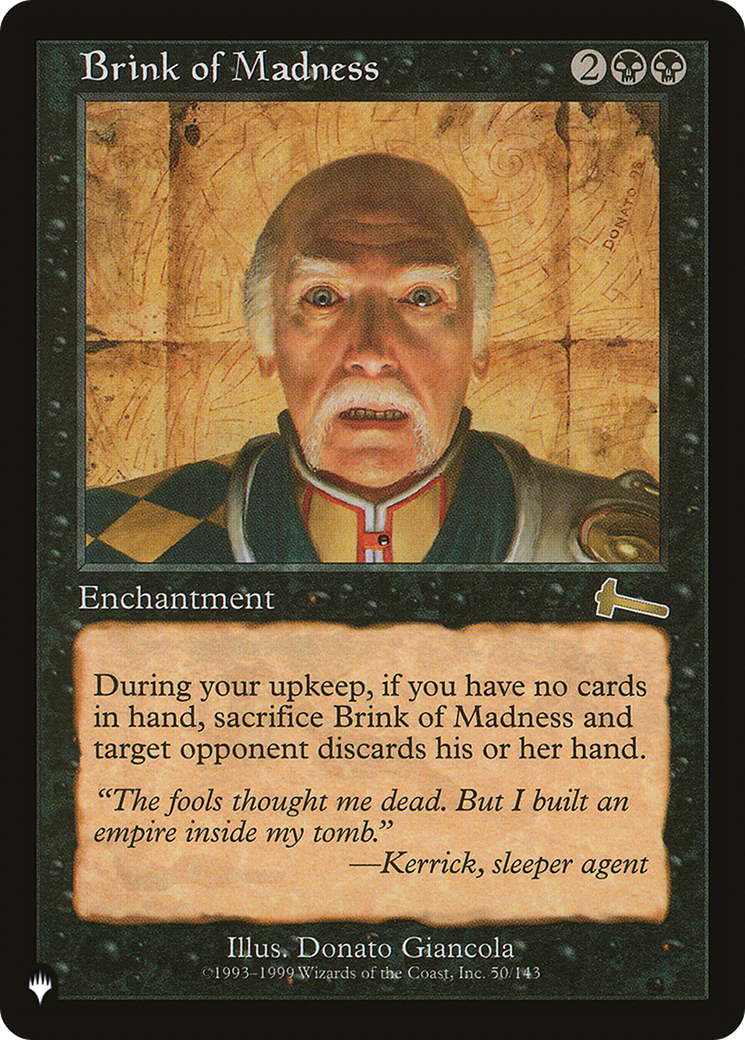 Image of Brink of Madness [The List]