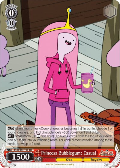 Image of Princess Bubblegum: Casual (AT/WX02-T12 TD) [Adventure Time]