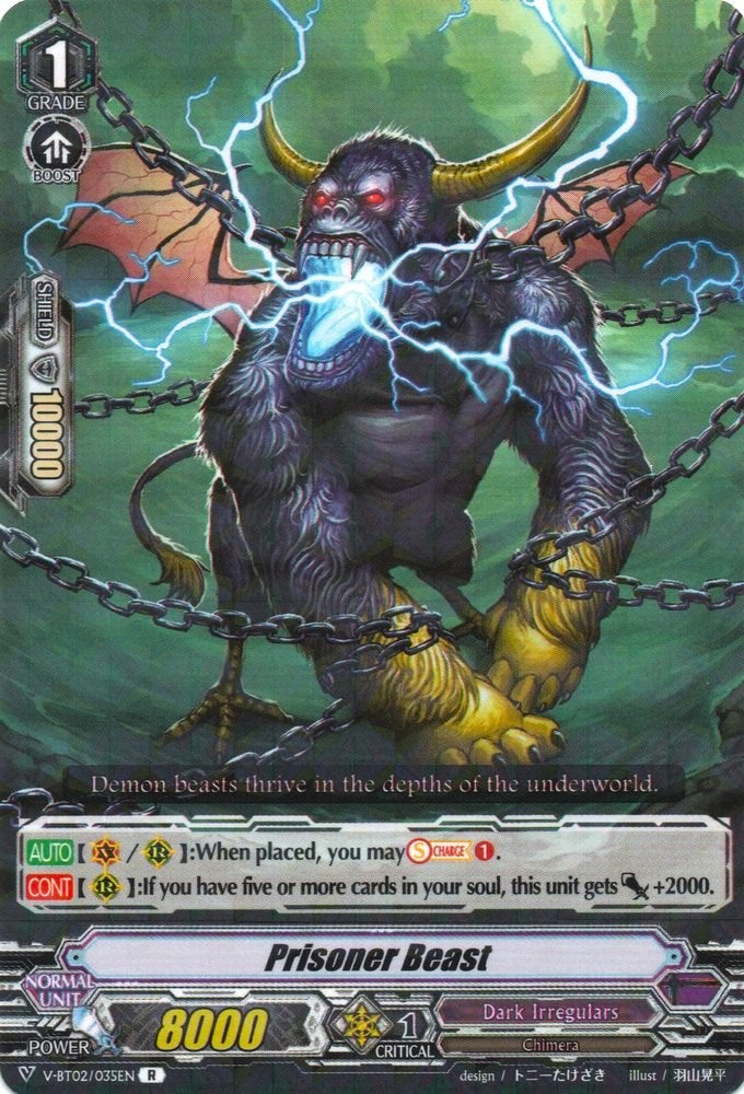 Image of Prisoner Beast (V-BT02/035EN) [Strongest! Team AL4]