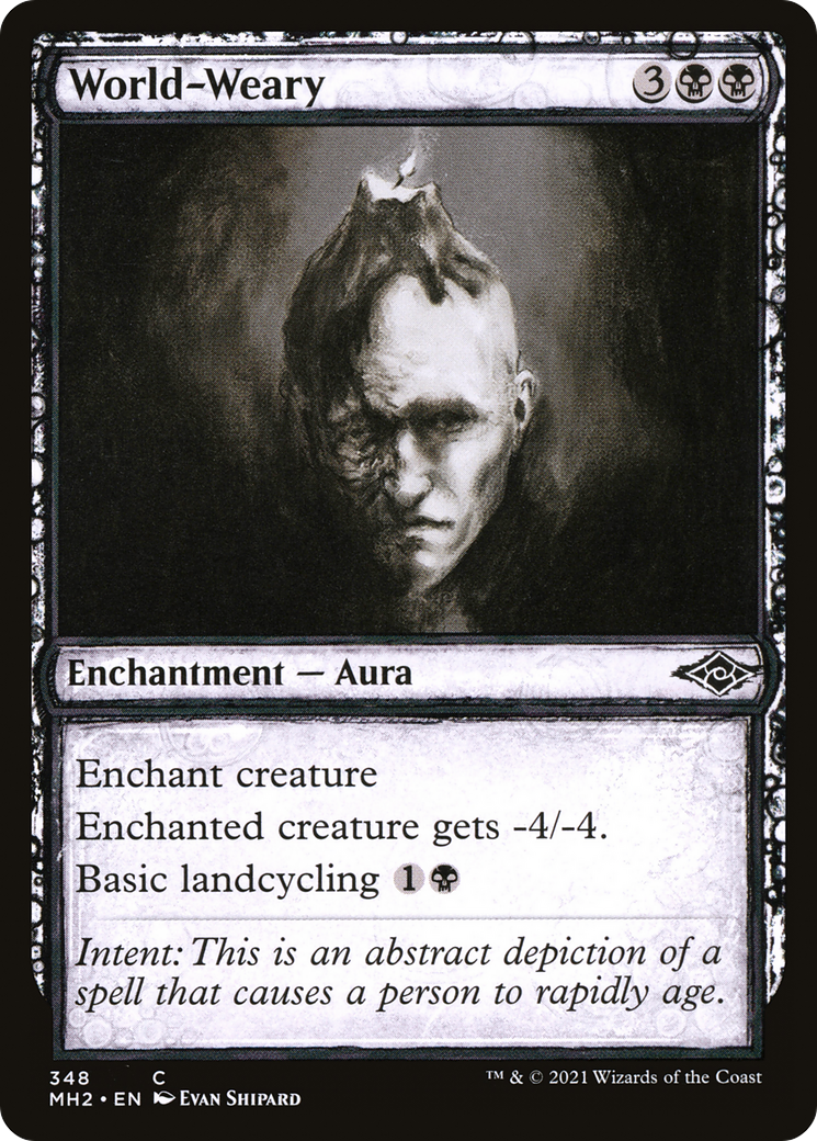 Image of World-Weary (Sketch) [Modern Horizons 2]
