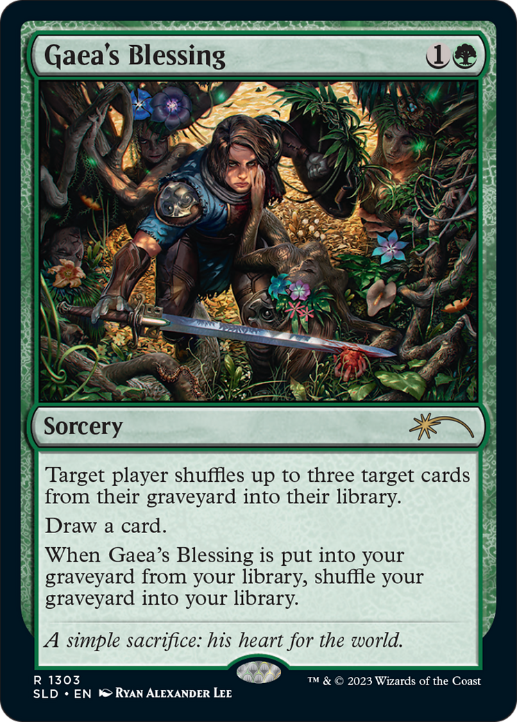 Image of Gaea's Blessing [Secret Lair Drop Series]