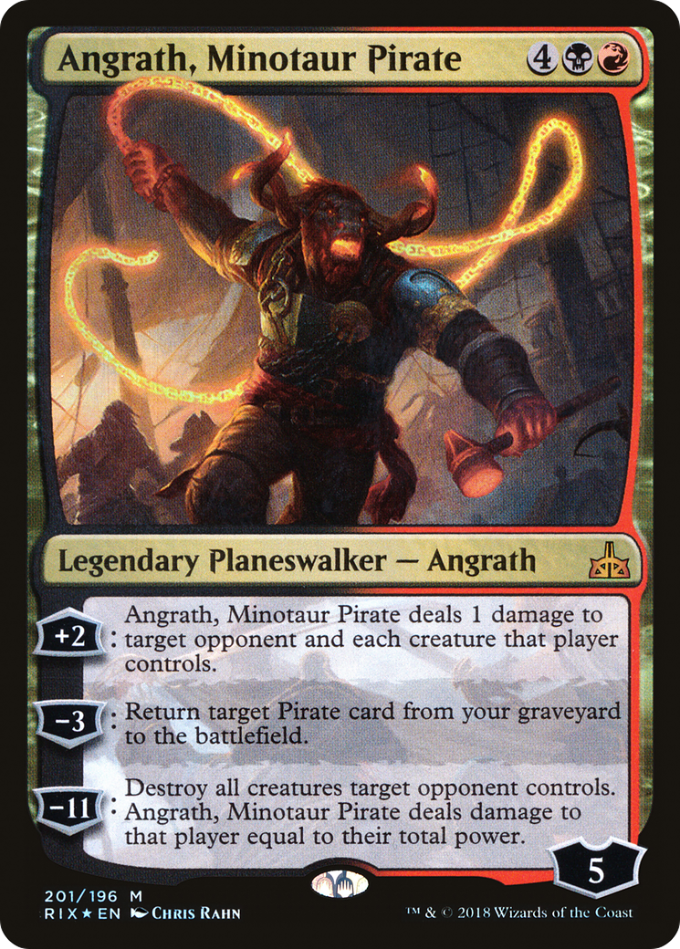 Image of Angrath, Minotaur Pirate [Rivals of Ixalan]