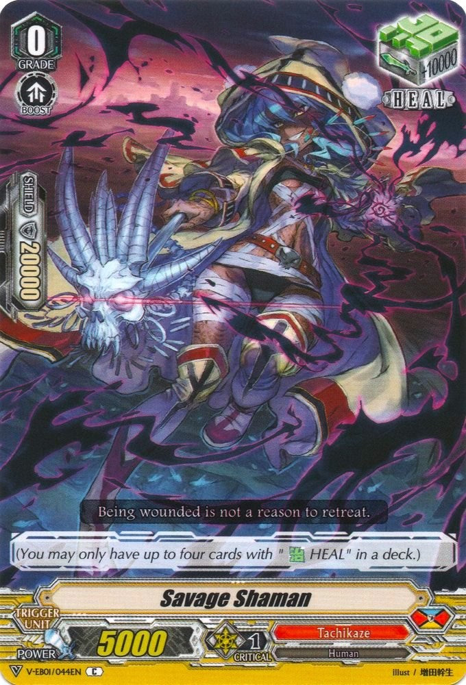 Image of Savage Shaman (V-EB01/044EN) [The Destructive Roar]