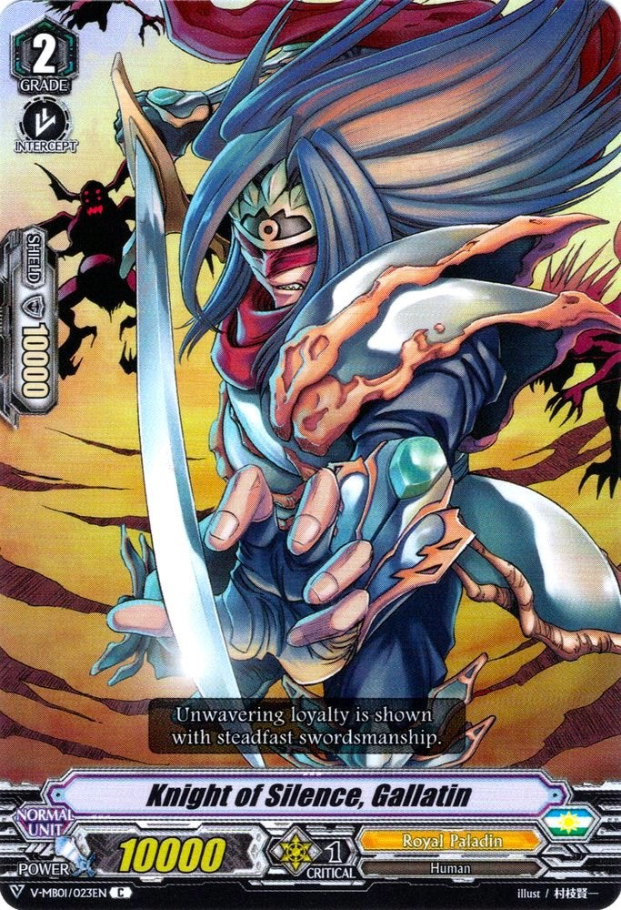 Image of Knight of Silence, Gallatin (V-MB01/023EN) [PSYqualia Strife]