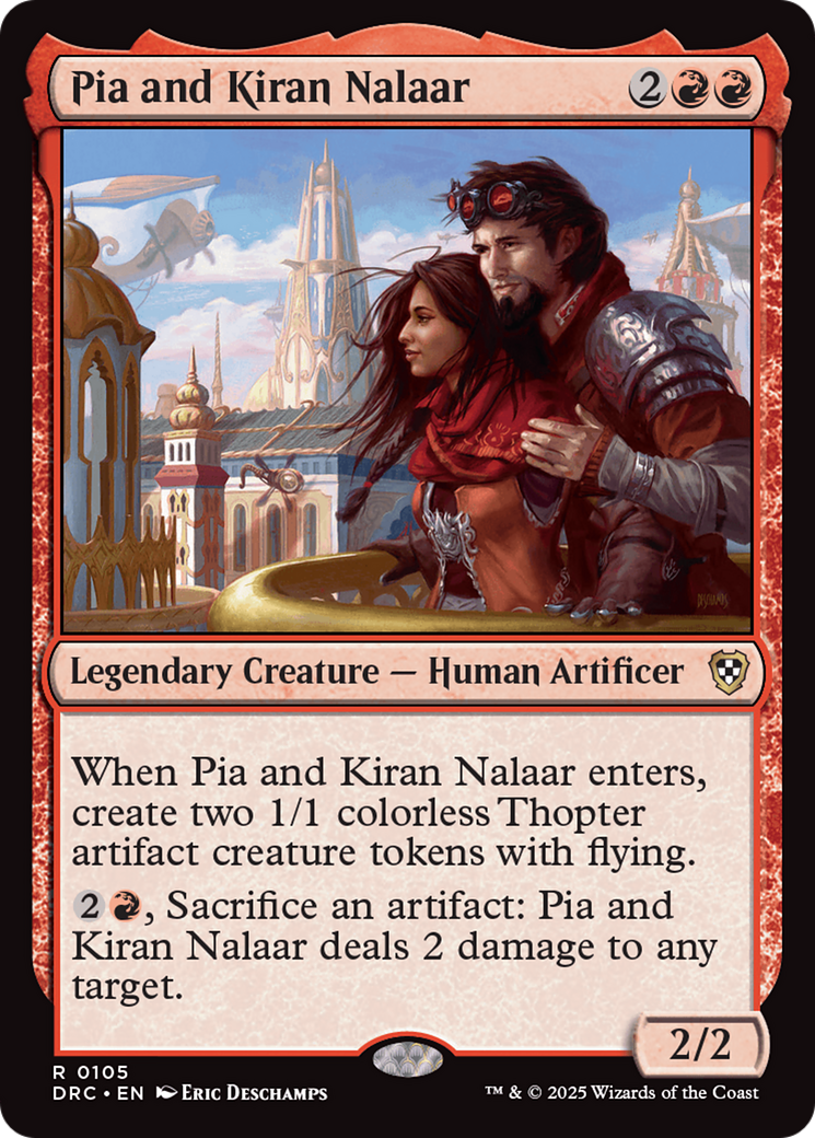 Image of Pia and Kiran Nalaar [Aetherdrift Commander]
