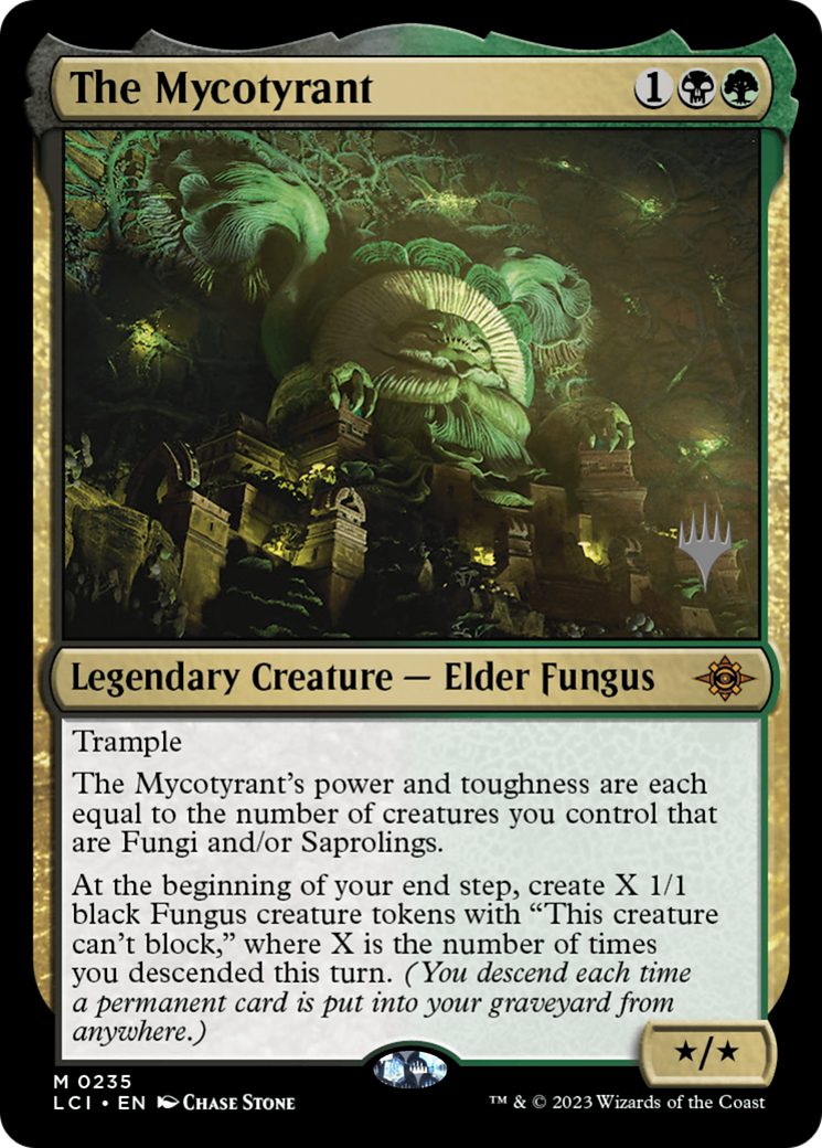 Image of The Mycotyrant (Promo Pack) [The Lost Caverns of Ixalan Promos]