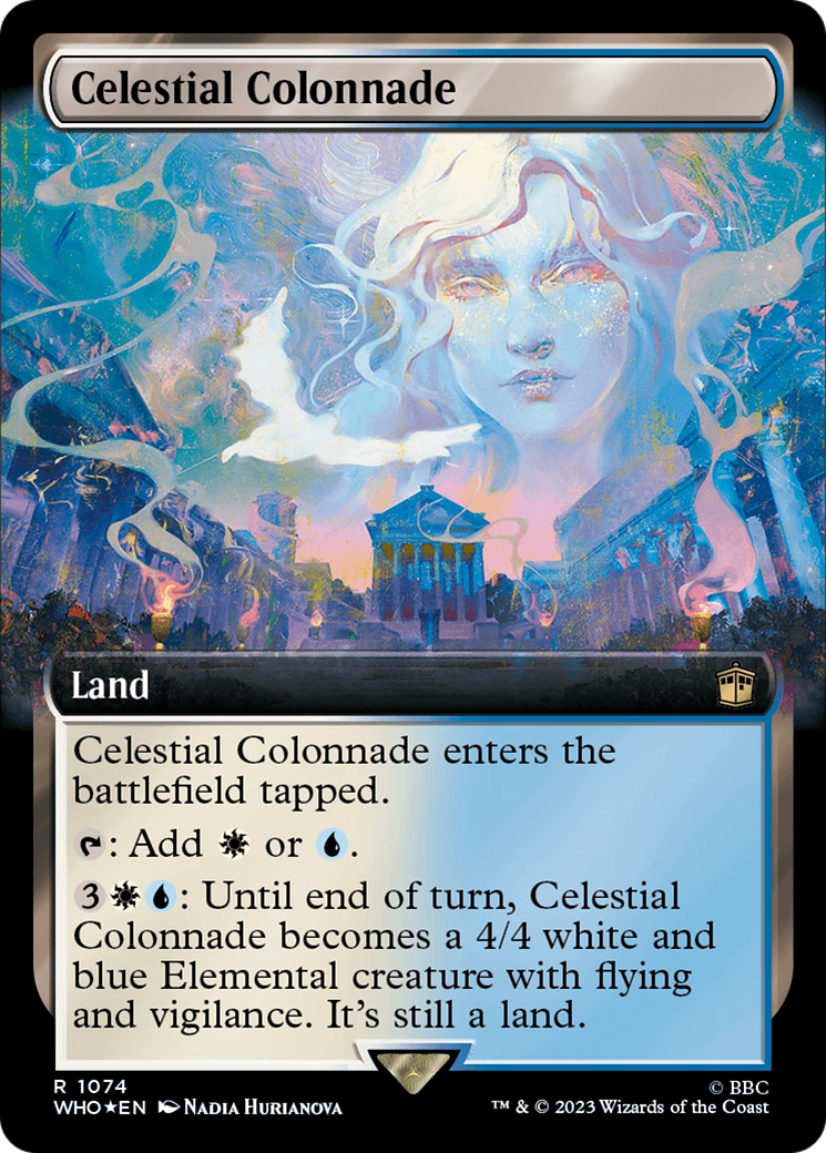 Image of Celestial Colonnade (Extended Art) (Surge Foil) [Doctor Who]