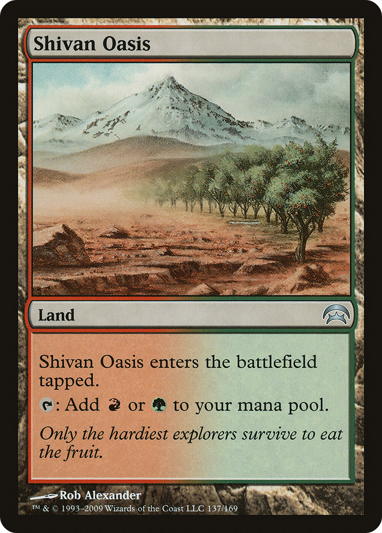 Image of Shivan Oasis [Planechase]