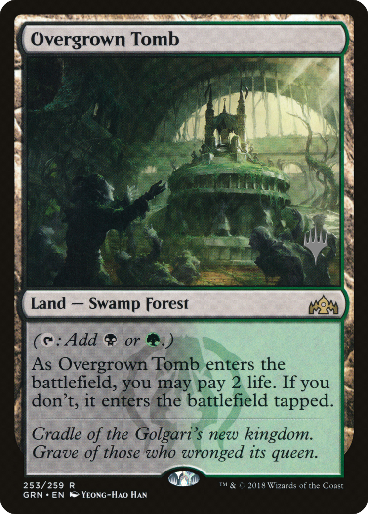 Image of Overgrown Tomb (Promo Pack) [Guilds of Ravnica Promos]