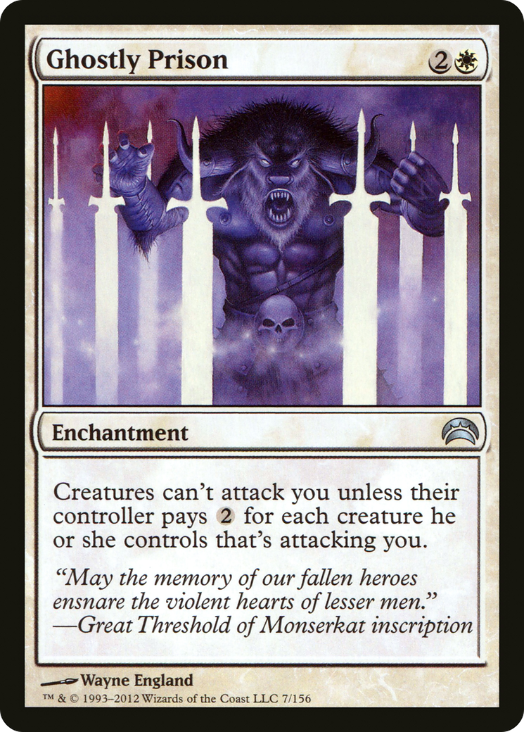 Image of Ghostly Prison [Planechase 2012]