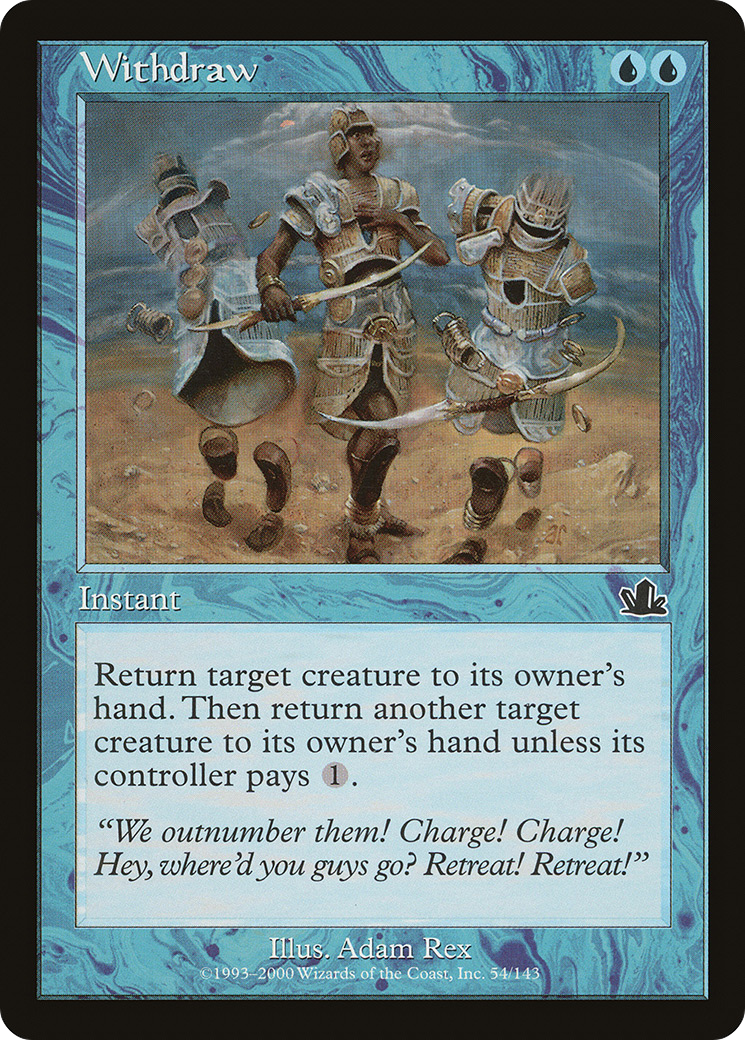 Image of Withdraw [Prophecy]