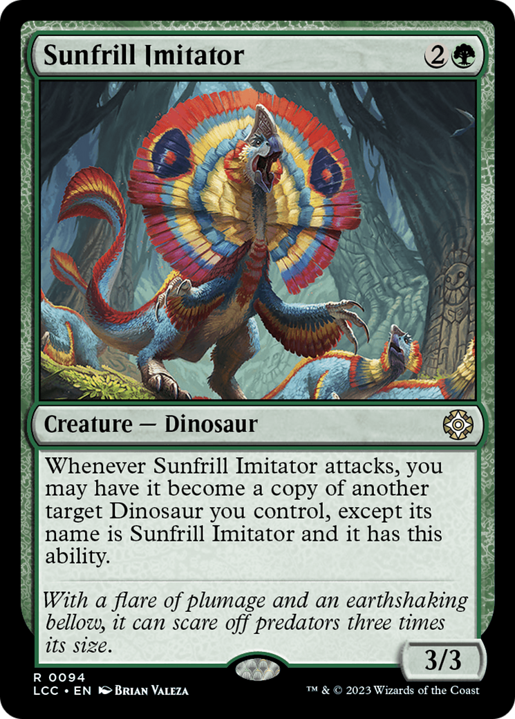 Image of Sunfrill Imitator [The Lost Caverns of Ixalan Commander]