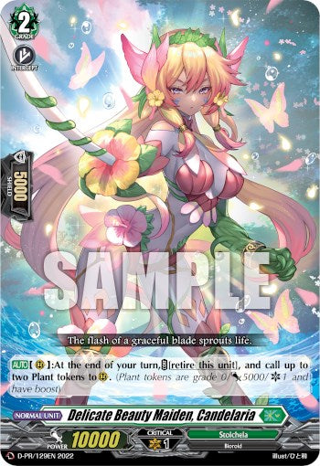 Image of Delicate Beauty Maiden, Candelaria (D-PR/129EN) [D Promo Cards]