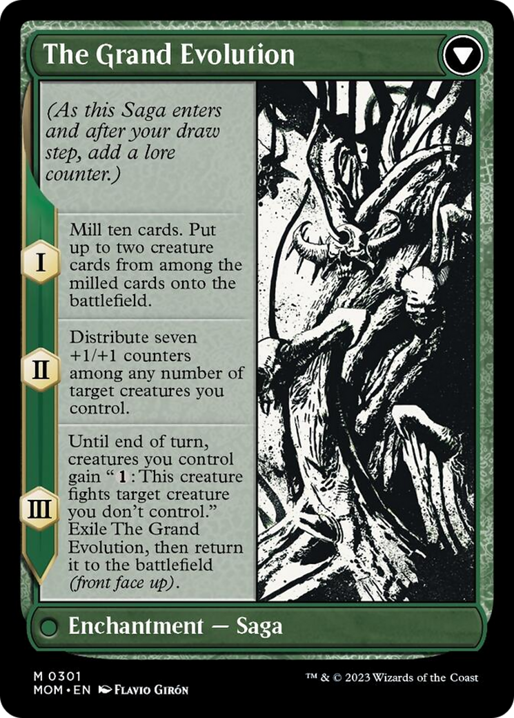 Image of Vorinclex // The Grand Evolution (Showcase Planar Booster Fun) [March of the Machine]