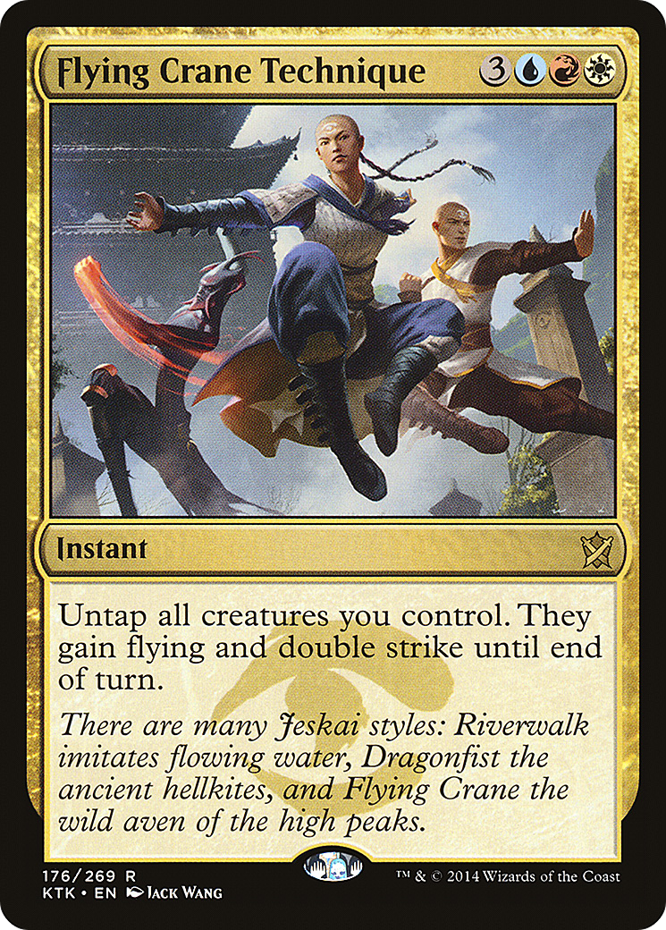 Image of Flying Crane Technique [Khans of Tarkir]