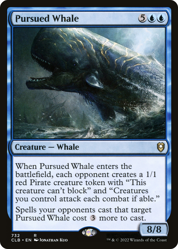 Image of Pursued Whale [Commander Legends: Battle for Baldur's Gate]