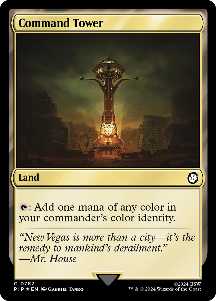 Image of Command Tower (Surge Foil) [Fallout]
