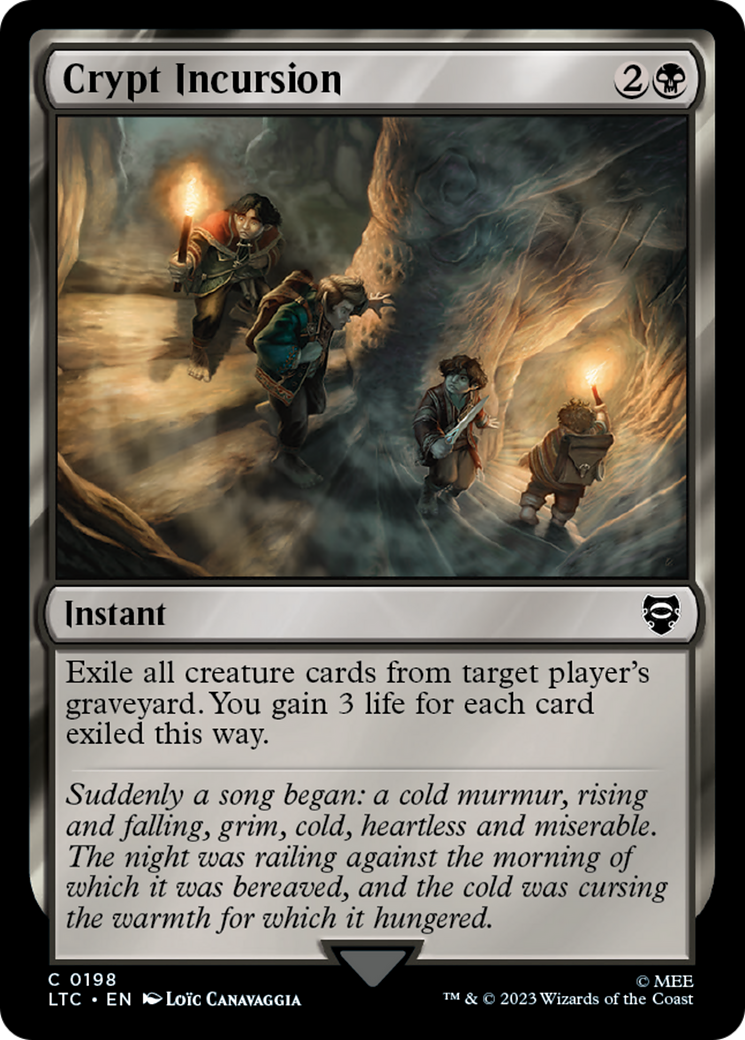 Image of Crypt Incursion [The Lord of the Rings: Tales of Middle-Earth Commander]