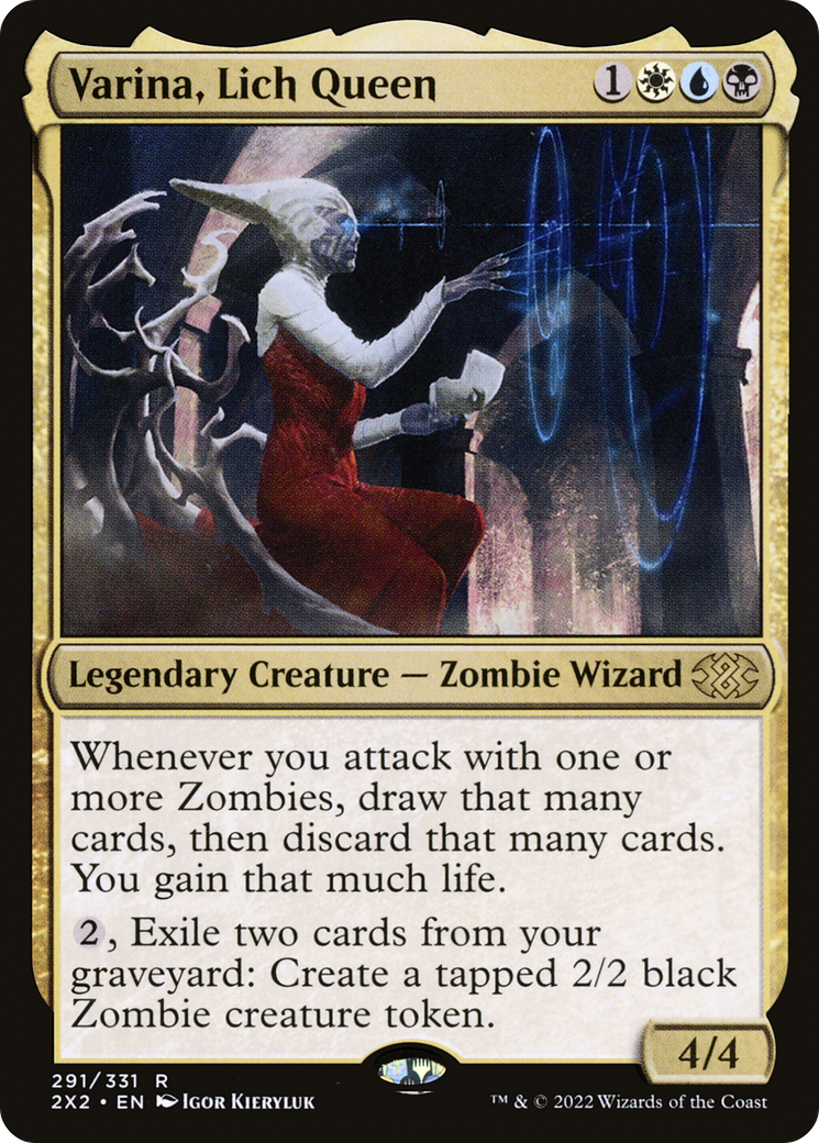 Image of Varina, Lich Queen [Double Masters 2022]