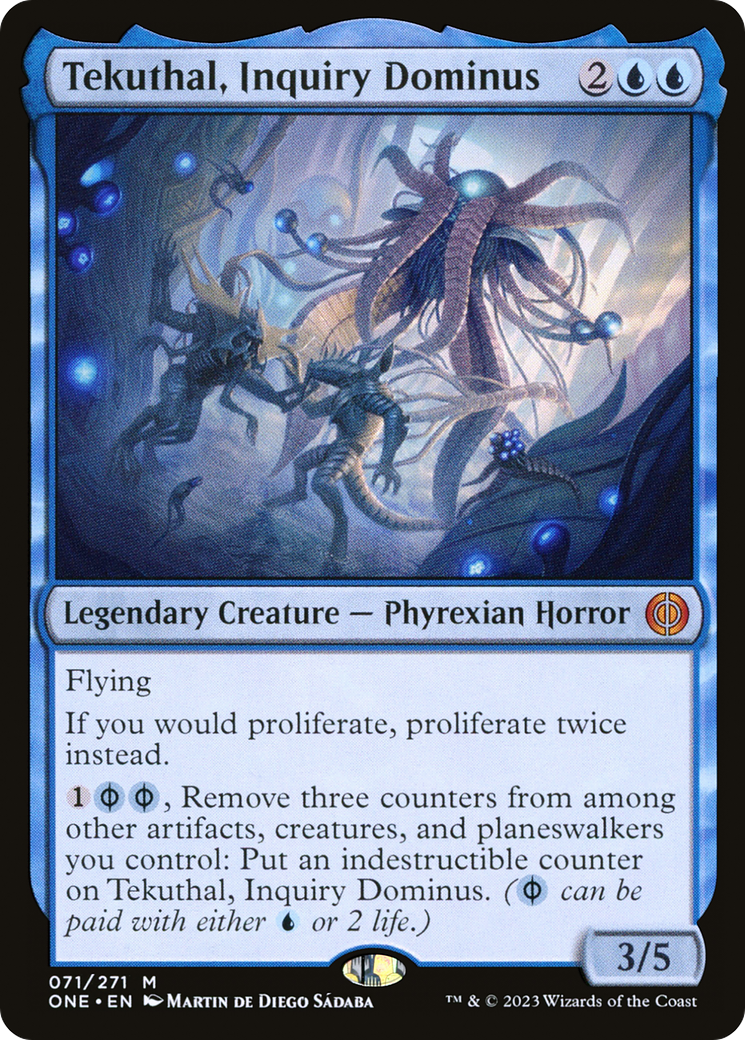 Image of Tekuthal, Inquiry Dominus [Phyrexia: All Will Be One]