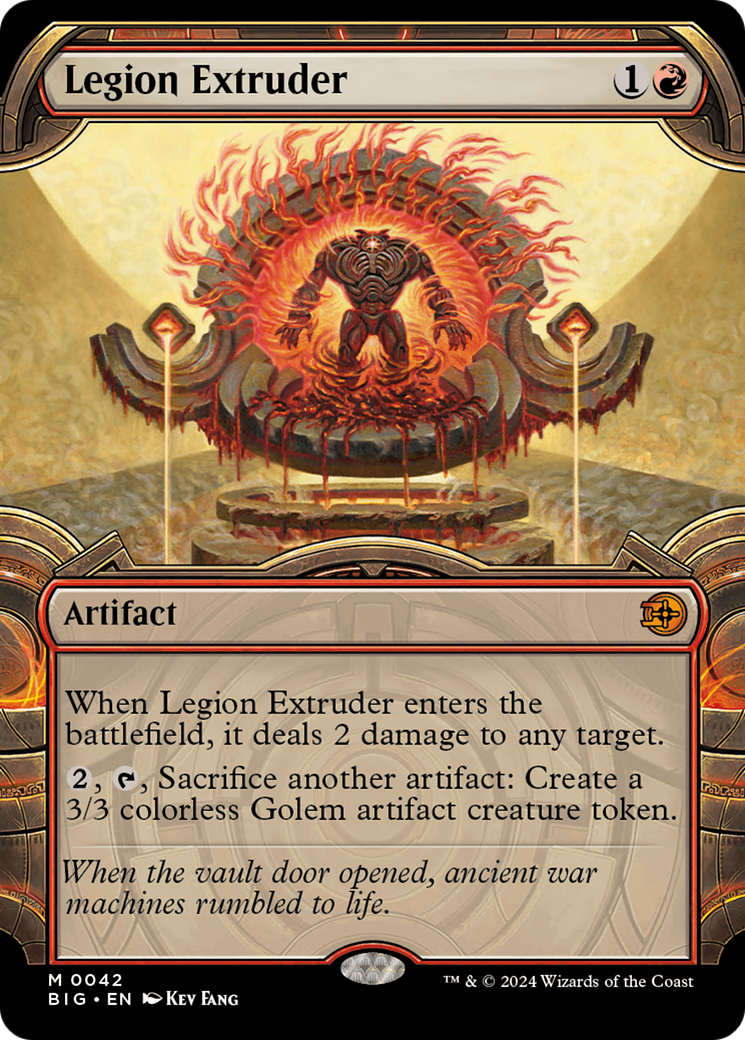 Image of Legion Extruder (Showcase) [Outlaws of Thunder Junction: The Big Score]