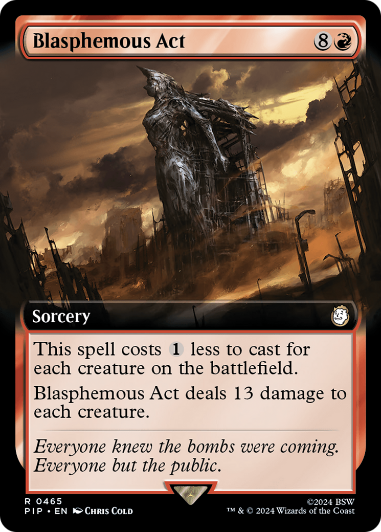 Image of Blasphemous Act (Extended Art) [Fallout]